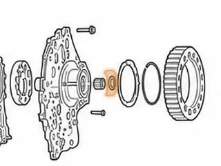 Seal, 6T40/6F35 Input Shaft (In Stator, Rear)(.800”ID)(1.105”OD) 2008-Up — Part # 46071A