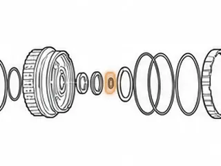 Snap Ring, 6T40/6F35 Holds Input Shaft To 4-5-6 Clutch Drum (.039”Thick)(.818”OD) 2008-Up — Part # 46880A