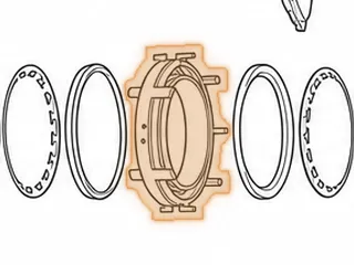 Housing, 6F35 Low/Reverse & 1-2-3-4 Clutch (Aluminum)(Cast # 9L8P-7G033 On Back Side) (2nd Design) 2009-Up — Part # 46558B