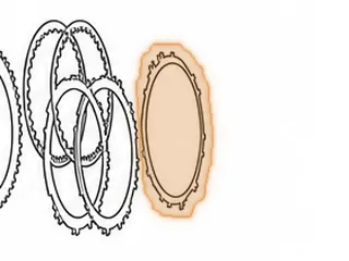 Steel, 6T40 1-2-3-4 Clutch (.035”) (4 Teeth W/Half Moon Notches)(7 1/2”ID)(Waved) 2008-Up — Part # 46125A