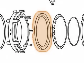 Piston, 6F35 1-2-3-4 Clutch (Bonded)(8 1/8”OD)(7 1/8”ID)(.540” Thick On Outer Edge) 2009-Up — Part # 46967B