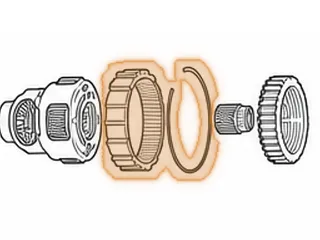 Ring Gear, 6T40 Differential (1.359” Thick)(89 Teeth, 1 Groove On Outer Lugs)(15 Lug) 2008-Up — Part # 46598A