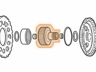 Hub, 6T40 Drive Sprocket (59 Sprocket Splines)(43 Splines To Output Planet) (Sprocket Spline Is 1.155” Long) 2008-Up — Part # 46678A