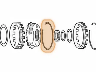 Snap Ring, 6T40/6F35 Holds Output Planet Ring Gear To Input Planet (.097”Thick) (5.285”OD) 2008-Up — Part # 46882A
