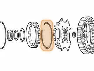 Snap Ring, 6T40 Holds Input Planet Ring Gear To Reaction Planet (.099”Thick) (5.118”OD)(.160”Wide ID To OD) 2008-Up — Part # 46890A