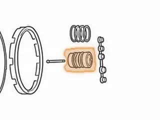 Ring Tower, 6T40 3-5 Reverse & 4-5-6 Clutch (4 Ring)(3 Bolt)(2.322”Long) 2008-09 — Part # 46634A
