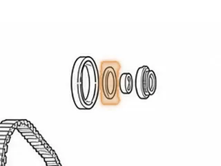 Brearing W/Races, 6F35 Driven Sprocket To Case (.190”Thick)(2.628”OD)(1.613”ID) 2009-Up — Part # 46263B