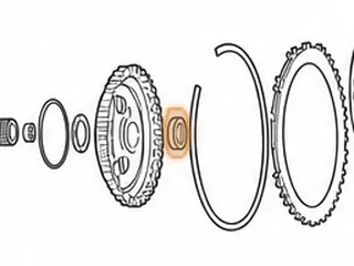 Bushing, 6F35 Output Planet Sun Gear (.558”Wide)(1.365”ID) 2009-Up — Part # 46060B