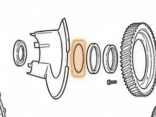 Shim, 6F50/6F55/6T70/6T75 Differential Cup Race To Bell Housing (.028” Thick)(3.530”OD) (3.075”ID) 2007-Up — Part # 25293A