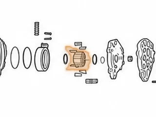 Rotor, 6F50/6F55/6T70/6T75 Pump (7 Vane)(.865” Thick)(1.800”OD)(14 Spline) 2007-Up — Part # 25532A