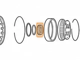 Sun Gear, 6F50/6F55/6T70/6T75 Input Planet (41 Teeth)(.750” Thick)(2.320”OD) 2007-Up — Part # 25612A
