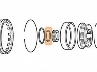 Brg W/Races, 6F50/6F55/6T701/6T75 Output Planet To Input Sun Gear (.115” Thick) (2.195”OD)(1.660”ID) 2007-Up — Part # 25241A