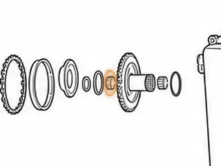 Bushing, 6F50/6F55/6T70/6T75 Output Hub (Front)(.320”Wide)(.985”OD)(.870”ID) 2007-Up — Part # 25062A