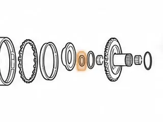 Seal, 6F50/6F556T70/6T75 Converter Reactor (Rear)(Inner)(.302”Thick)(1.185”OD) 2007-Up — Part # 25071A