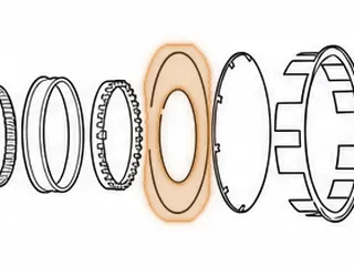 Snap Ring, 6F50/6F55/6T70/6T75 Holds Low/Reverse Clutch Spring In Rear Cover (.059” Thick)(9 7/8”OD) 2007-Up — Part # 25886A