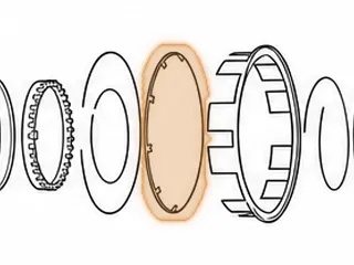 Spring, 6F50/6F55 Low/Reverse Clutch Return (.063” Thick)(9 3/8”OD) 2007-Up (10 Forked Inner Lugs) — Part # 25977A