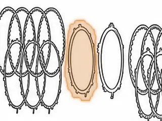 Apply Plate, 6F50/6F55 Low/Reverse Clutch (.153”)(11 Teeth)(7 3/4”ID)(Cast # 7T4P-7G486-AA) (Flat)(No Step) 2007-Up — Part # 25155A