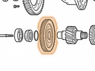 Transfer Gear, 6F50/6F55/6T70/6T75 Drive (68 Teeth)(.896” Thick)(6 1/2”OD) 2007-Up — Part # 25712A