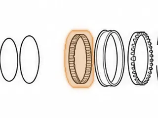 Spring/Retainer, 6F50/6F55 3-5-Reverse Clutch Return (50 Springs)(.750” Thick)(5.855”OD) 2007-Up — Part # 25975A