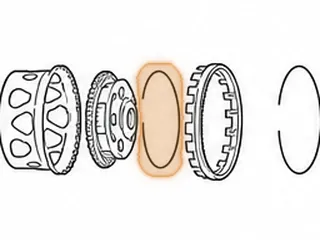 Snap Ring, 6F50/6F55/6T70/6T75 Holds Shell To Output Planet (.068” Thick)(5.710”OD) 2007-Up — Part # 25888A