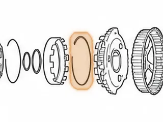 Snap Ring, 6F50/6F55/6T70/6T75 Holds Input Planet Ring Gear To Reaction Planet (.080” Thick)(5.460”OD) 2007-Up — Part # 25890A