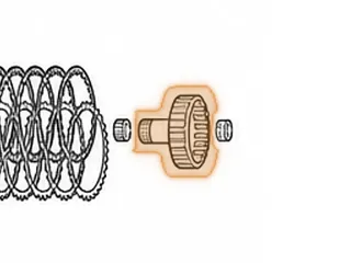 Hub, 6F50/6F55/6T70/6T75 4-5-6 Clutch (3.120” Tall)(3.830”OD) 2007-Up — Part # 25574A