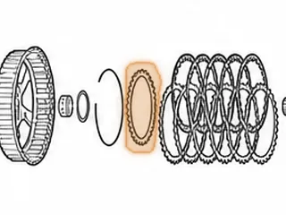 Pressure Plate, 6F50/6F55/6T70/6T75 4-5-6 Clutch (.155”)(36 Teeth)(Stepped)(3.925”ID) 2007-Up — Part # 25148A
