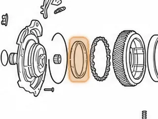 Inner Race, 6F50/6F55/6T70/6T75 Drive Transfer Gear To Converter Reactor (.590” Thick) (4.295”OD)(3.740”ID) 2007-Up — Part # 25278A