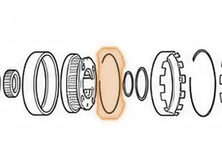 Snap Ring, 6F50/6F55/6T70/6T75 Holds Output Planet Ring Gear To The Input Planet (.068” Thick)(5.240”OD) 2007-Up — Part # 25882A