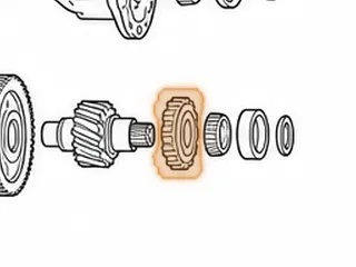 Park Gear, 6F50/6F55/6T70/6T75 (12 Lugs)(.627” Wide At Lugs)(3.960”OD) 2007-Up — Part # 25690A