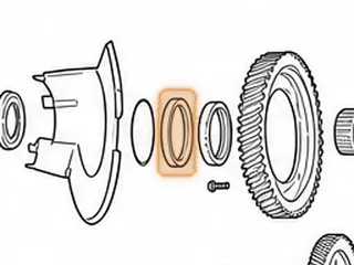 Cup Race, 6F50/6F55/6T70/6T75 Differential Bearing To Bell Housing (NP26679 P900 555R) (.490” Thick)(3.545”OD) 2007-Up — Part # 25291A