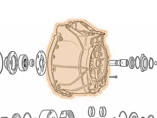 Bell Housing, 722.0 (Cast # 103) (Except 450 Model) — Part # 58750A