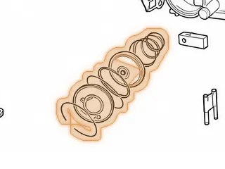 Spring, 722.0 / 722.1 / 722.2 B-3 Servo — Part # 58911