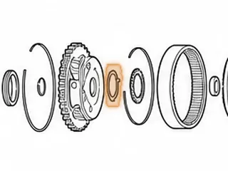Washer, 722.0 Front Planet (Rear) (450) — Part # 58238