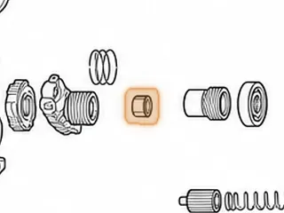 Eccentric Wheel, 722.0 / 722.2 (Drives The Rear Pump) — Part # 58543