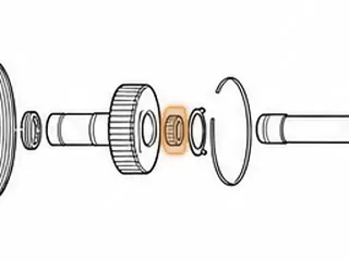 Needle Bearing, 722.0 / 722.1 / 722.2 Intermediate Shaft (Front) — Part # 58235