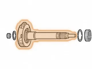 Planet, 722.1 / 722.2 With Output Shaft (Uses 1/2” Long Bearing # 268) Bearing # 268 Is Flush With The Top Of Hole — Part # 58584A