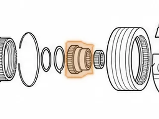 Sun Gear, 722.1 / 722.2 Intermediate — Part # 58616