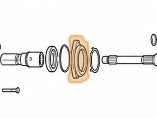 Retainer, 722.1 / 722.2 Bearing Input — Part # 58980