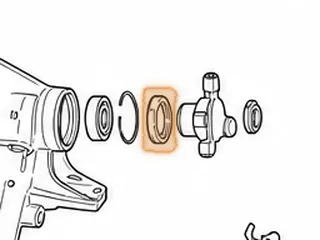 Seal, 722.0 / 722.1 / 722.2 Extention Housing — Part # 58074