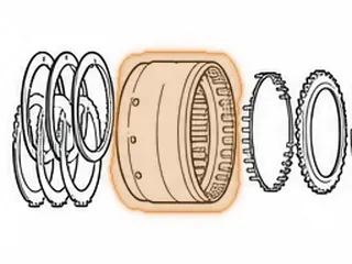 Drum, 722.1 / 722.2 Rear (3 1/2” Wide) — Part # 58555B
