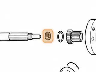 Roller Bearing, 722.3/722.5 (Split) Output Shaft To Rear Sun Gear 1981-97 — Part # 68250B