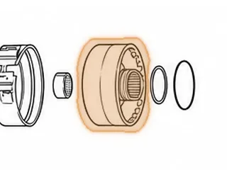Drum, 722.3 Direct (K1) Clutch (With 34 Teeth Sun Gear) 1981-97 (Uses A 5”OD Piston) — Part # 68555BD