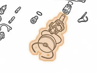 Governor, 722.3 (With Steel Gear) Used In Units Without Rear Pump — Part # 68680BA