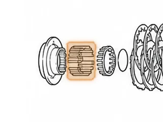 Spring, 722.3 Direct Clutch Return 1981-97 — Part # 68975B