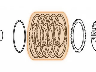 Steel, 722.3/722.5 Reverse Clutch (B3) (.110”) 36 Teeth (5.787”ID) 1981-97 — Part # 68130BA