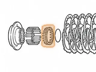 Retainer, 722.3 Direct Clutch Spring 1981-97 — Part # 68985B