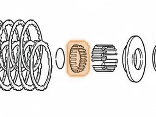 Retainer, 722.3 4th Clutch Spring 1981-97 — Part # 68980B