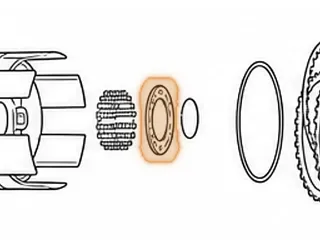 Retainer, 722.4 Reverse Clutch Spring 1984-97 — Part # 68986A