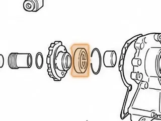 Ball Bearing, 722.5 Extension Housing 1990-97 — Part # 68271C